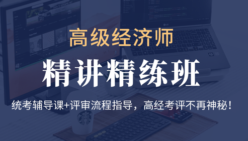高级经济师精讲精练班